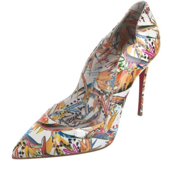 Christian Louboutin Printed Pumps